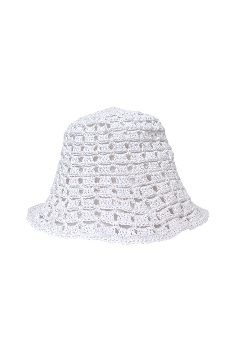Web Summer Bucket Hat (White)