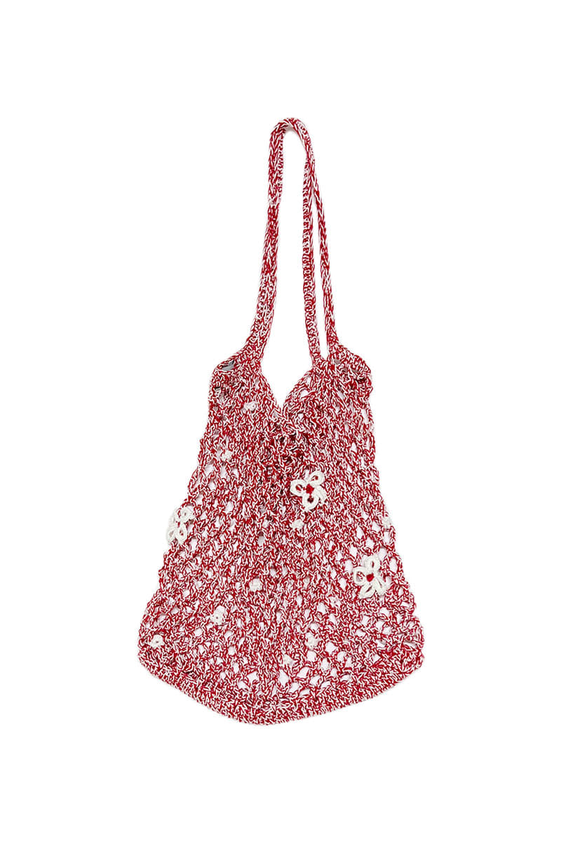 Flower Net Bag _ Blossom (Red)